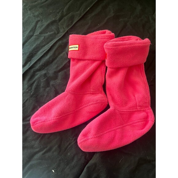 Hunter girls size 1-3 large pink boot liners socks athletic - Picture 4 of 4